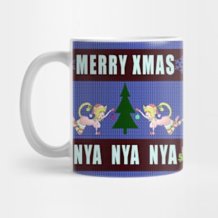 Neko Sisters Christmas Sweater Mug